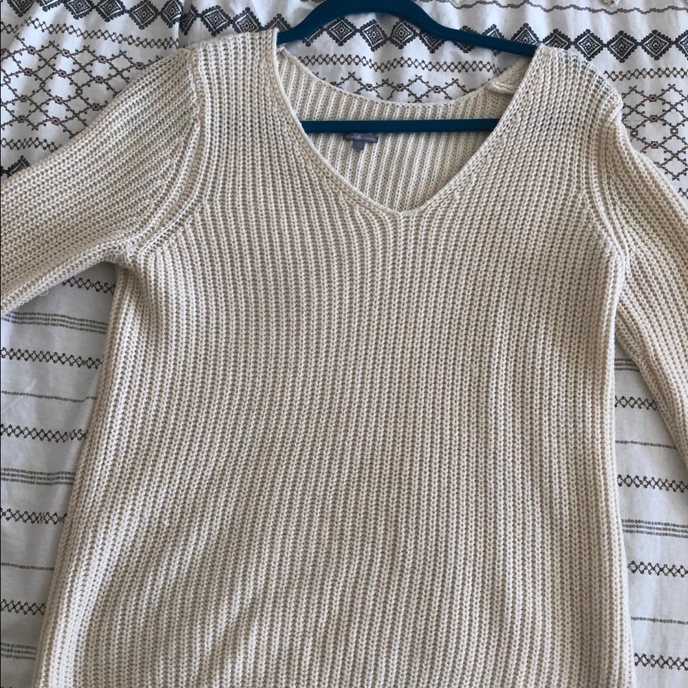 Creme Knit Sweater
